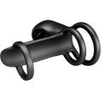 PRETTY LOVE - JAMMY PENIS SHEATH 12 VIBRATIONS WITH RECHARGEABLE SILICONE TONGUE