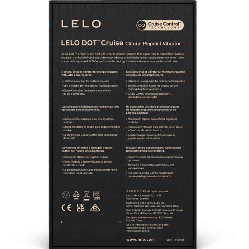 LELO - DOT CRUISE KLITORIS STIMULATOR ORKER ORANGE