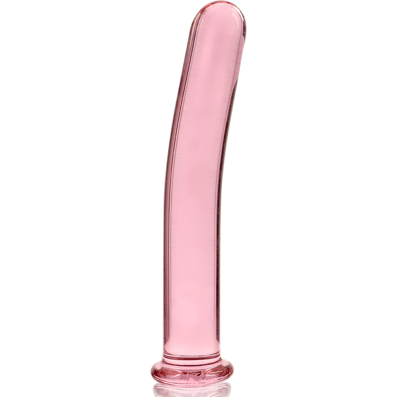 NEBULA-SERIEN FRA IBIZA - MODEL 8 DILDO BOROSILIKATGLAS PINK 14,5 CM -O- 2 CM