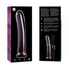 NEBULA-SERIEN FRA IBIZA - MODEL 8 DILDO BOROSILIKATGLAS PINK 14,5 CM -O- 2 CM