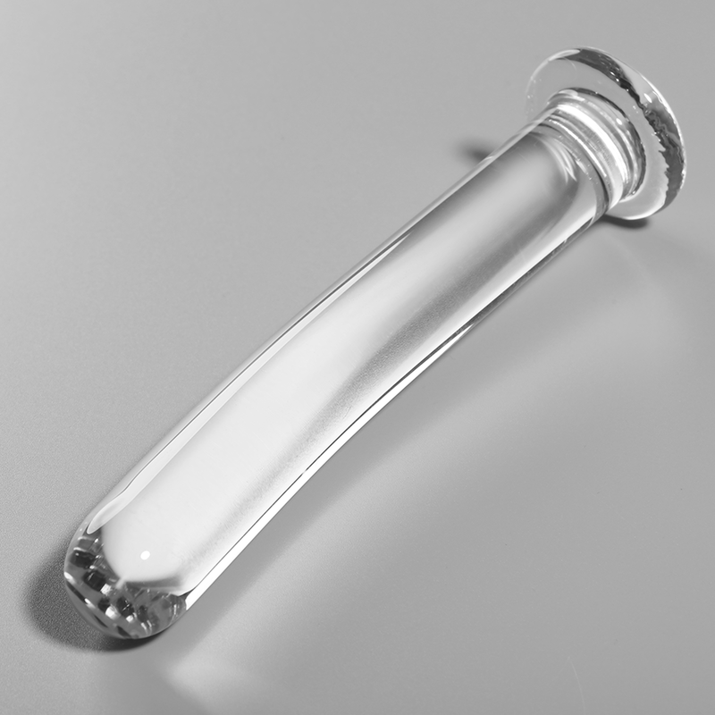 NEBULA-SERIEN FRA IBIZA - MODEL 9 DILDO BOROSILIKATGLAS KLAR 15,5 CM -O- 2,5 CM