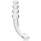 NEBULA-SERIEN FRA IBIZA - MODEL 14 DILDO BOROSILIKATGLAS KLAR 18,5 CM -O- 3 CM