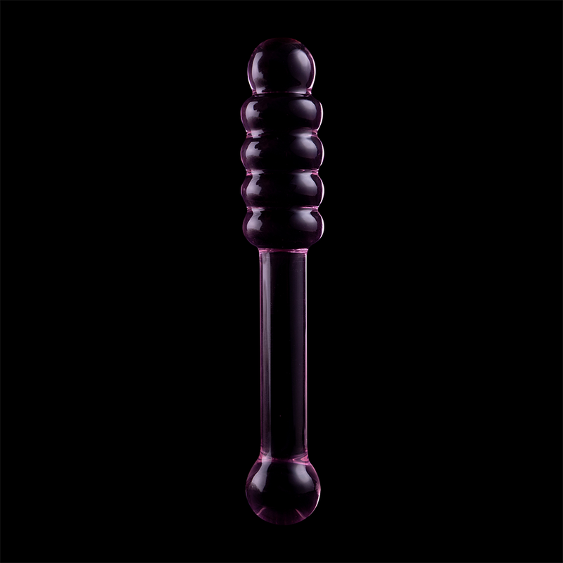 NEBULA-SERIEN FRA IBIZA - MODEL 20 DILDO BOROSILIKATGLAS PINK 20,5 CM -O- 3 CM