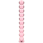 NEBULA SERIES BY IBIZA - MODEL 22 DILDO BOROSILICATE GLASS PINK 21.5 CM -O- 2.5 CM