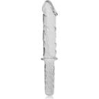 NEBULA-SERIEN FRA IBIZA - MODEL 24 DILDO BOROSILIKATGLAS KLAR 28,5 CM -O- 5 CM
