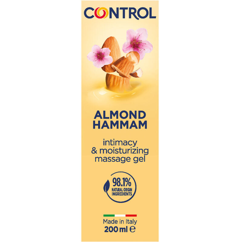 KONTROL - MANDEL HAMMAM MASSAGEGEL 3 I 1 200 ML