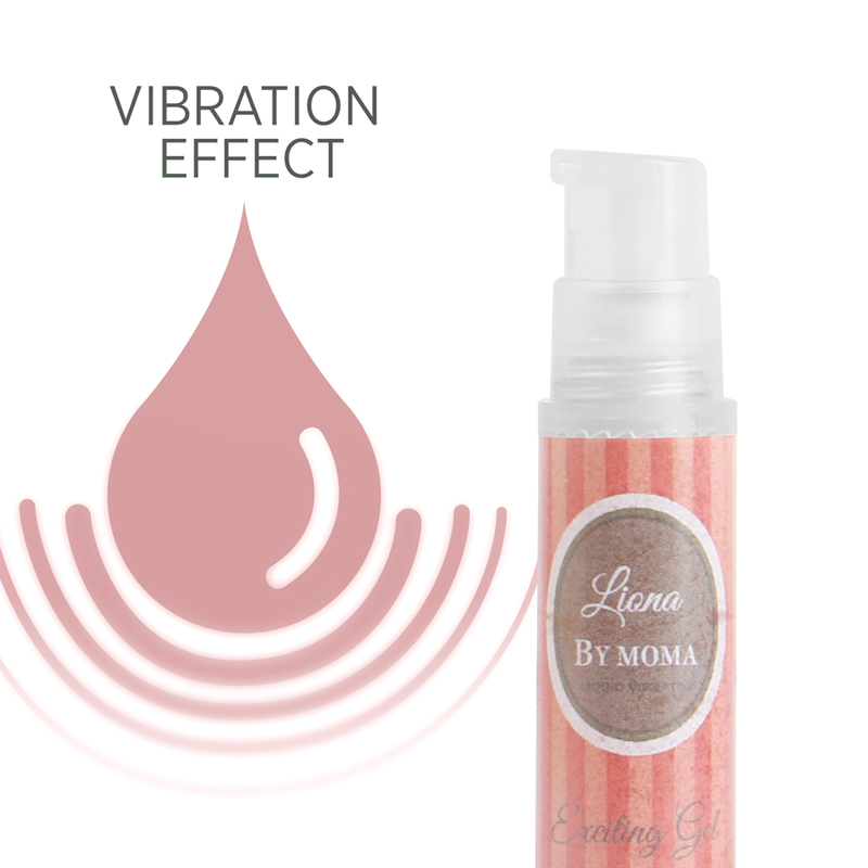 LIONA BY MOMA - FLYDENDE VIBRATOR SPÆNDENDE GEL 6 ML