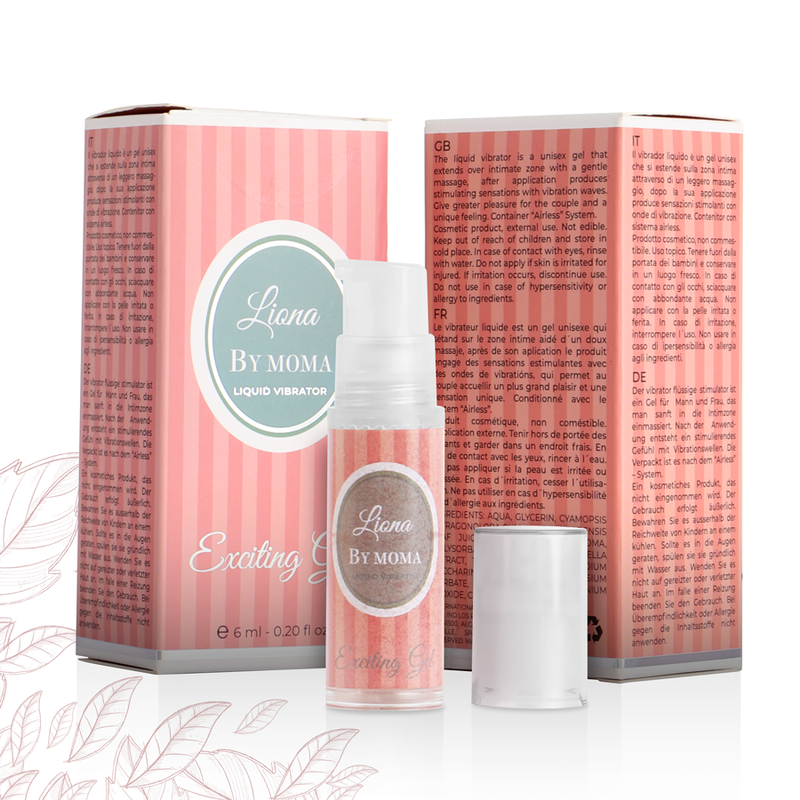 LIONA BY MOMA - FLYDENDE VIBRATOR SPÆNDENDE GEL 6 ML