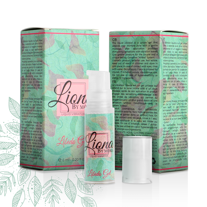 LIONA BY MOMA - FLYDENDE VIBRATOR LIBIDO GEL 6 ML