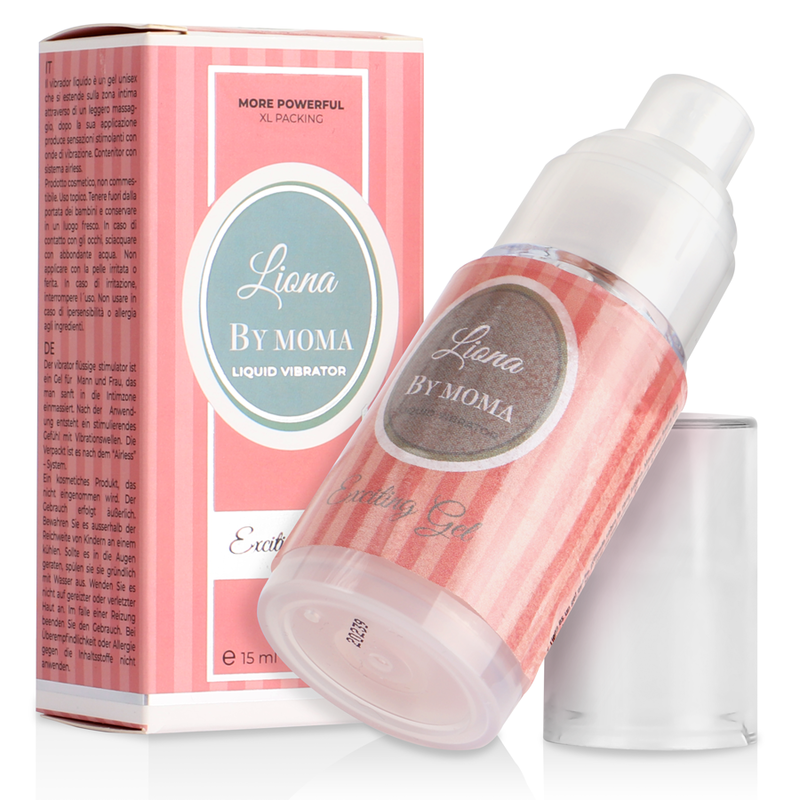LIONA BY MOMA - FLYDENDE VIBRATOR SPÆNDENDE GEL 15 ML