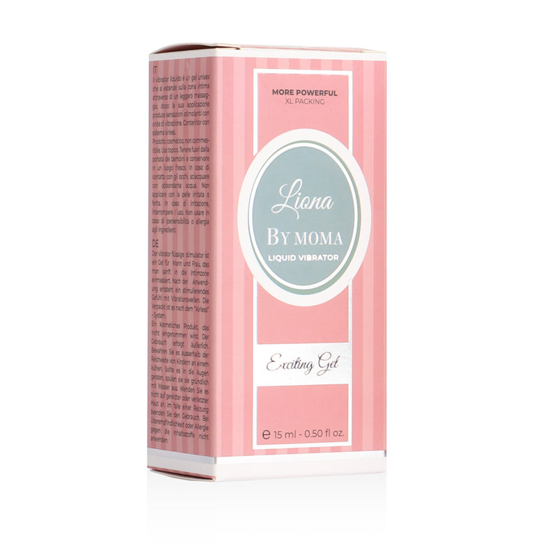 LIONA BY MOMA - FLYDENDE VIBRATOR SPÆNDENDE GEL 15 ML