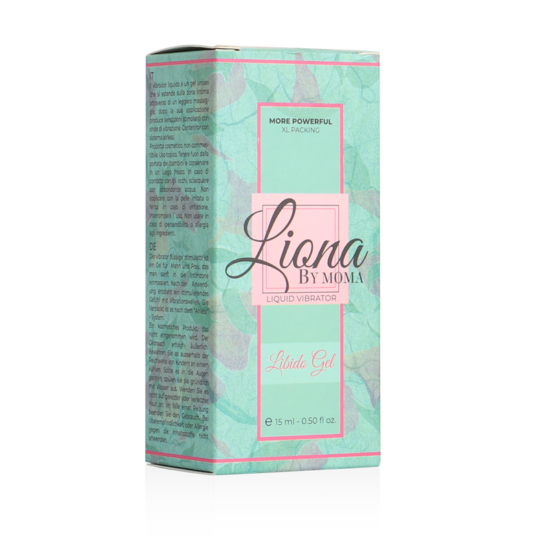 LIONA BY MOMA - FLYDENDE VIBRATOR LIBIDO GEL 15 ML