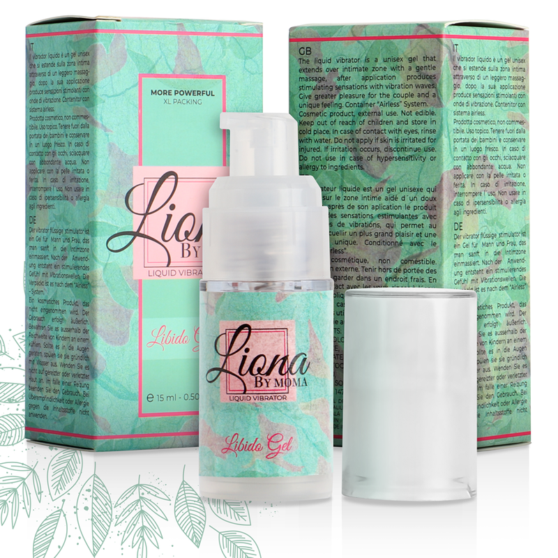 LIONA BY MOMA - FLYDENDE VIBRATOR LIBIDO GEL 15 ML