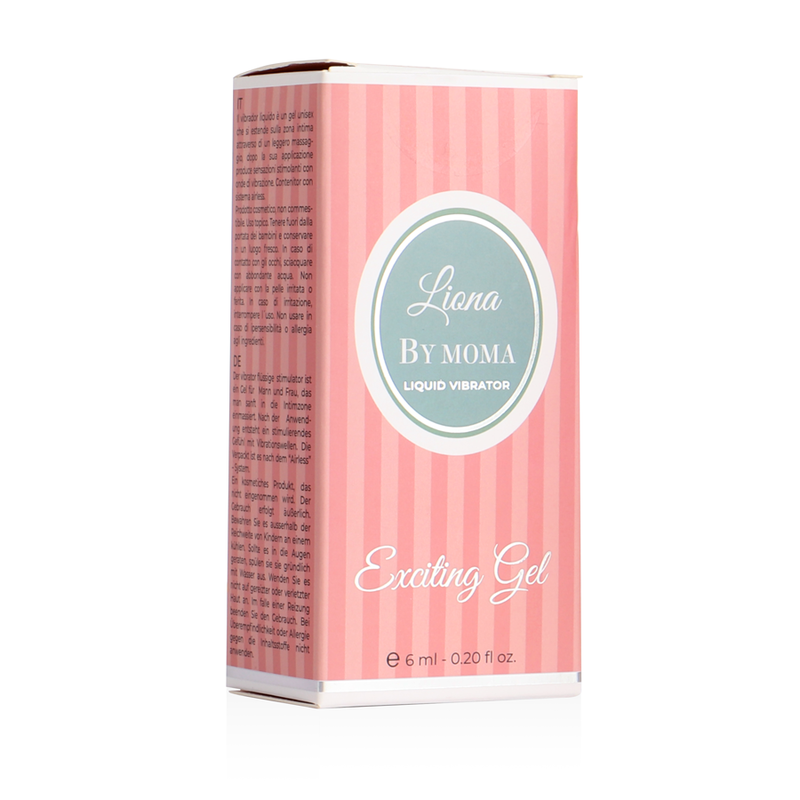 LIONA BY MOMA - FLYDENDE VIBRATOR SPÆNDENDE GEL 6 ML