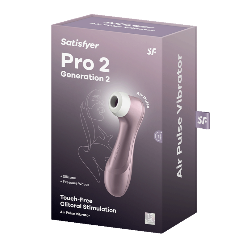 SATISFYER - PRO 2 LUFTPULSSTIMULATOR VIOLET