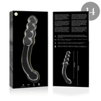 NEBULA-SERIEN FRA IBIZA - MODEL 14 DILDO BOROSILIKATGLAS KLAR 18,5 CM -O- 3 CM