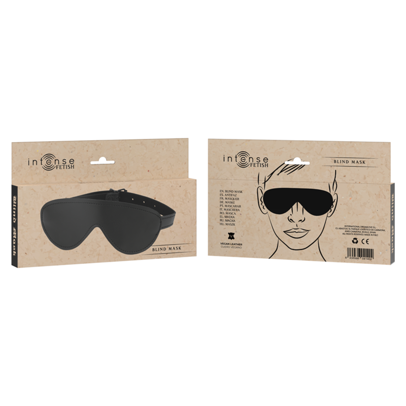 INTENS - FETISH VEGANSK BLINDMASKE