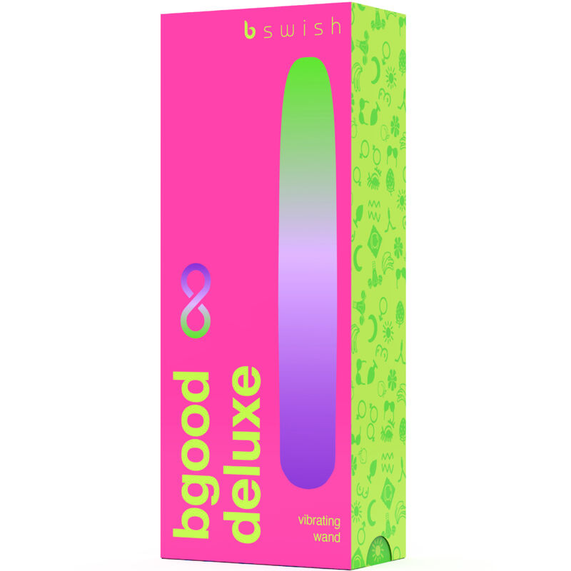 B SWISH - BGOOD INFINITE DELUXE GENOPLADELIG VIBRATOR BLÅ SILIKONE