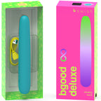 B SWISH - BGOOD INFINITE DELUXE GENOPLADELIG VIBRATOR BLÅ SILIKONE
