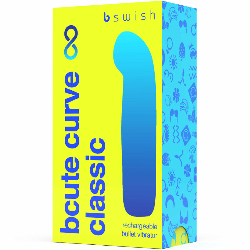 B SWISH - BCUTE CURVE INFINITE KLASSISK GENOPLADELIG SILIKONEVIBRATOR GUL