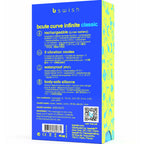 B SWISH - BCUTE CURVE INFINITE KLASSISK GENOPLADELIG VIBRATOR BLÅ SILIKONE