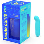B SWISH - BCUTE CURVE INFINITE CLASSIC LIMITED EDITION BLÅ SILIKONE GENOPLADELIG VIBRATOR