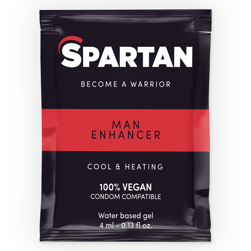 SPARTAN - MALDYRSFORSTÆRKENDE GEL MED VARM-KOLDE EFFEKT 100% VEGANSK 4ML
