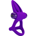 PRETTY LOVE - VIBRATORRING 10 VIBRATIONER VIOLET SILIKONE