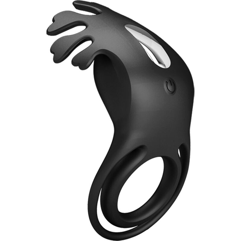 PRETTY LOVE - RUBEN VIBRATORRING 7 VIBRATIONER SORT SILIKONE