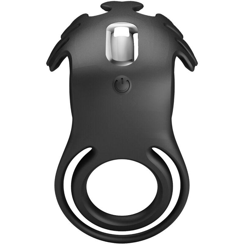 PRETTY LOVE - RUBEN VIBRATORRING 7 VIBRATIONER SORT SILIKONE
