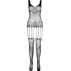 PASSION - ECO COLLECTION BODYSTOCKING ECO BS001 RØD