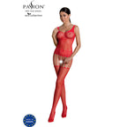 PASSION - ECO COLLECTION BODYSTOCKING ECO BS001 RØD