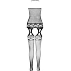 PASSION - ECO KOLLEKTION BODYSTOCKING ECO BS006 HVID