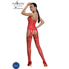 PASSION - ECO COLLECTION BODYSTOCKING ECO BS006 RØD