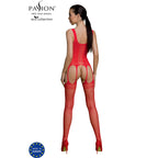 PASSION - ECO COLLECTION BODYSTOCKING ECO BS007 RØD