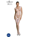 PASSION - ECO KOLLEKTION BODYSTOCKING ECO BS014 HVID