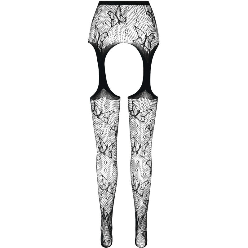 PASSION - ECO KOLLEKTION BODYSTOCKING ECO S001 SORT
