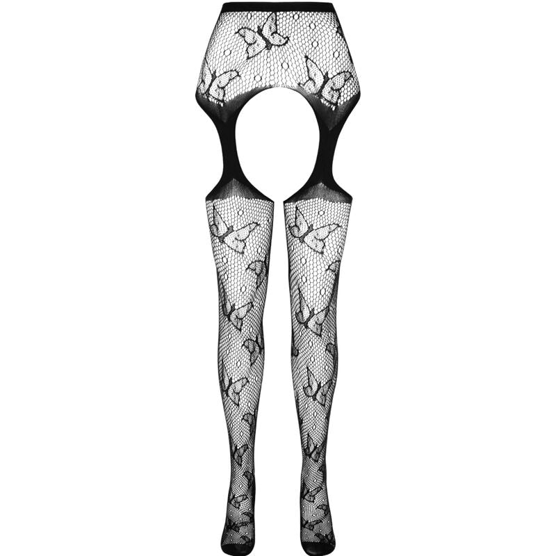 PASSION - ECO KOLLEKTION BODYSTOCKING ECO S001 SORT