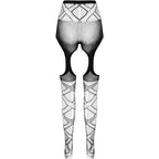 PASSION - ECO KOLLEKTION BODYSTOCKING ECO S005 HVID