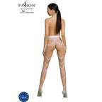 PASSION - ECO KOLLEKTION BODYSTOCKING ECO S006 HVID