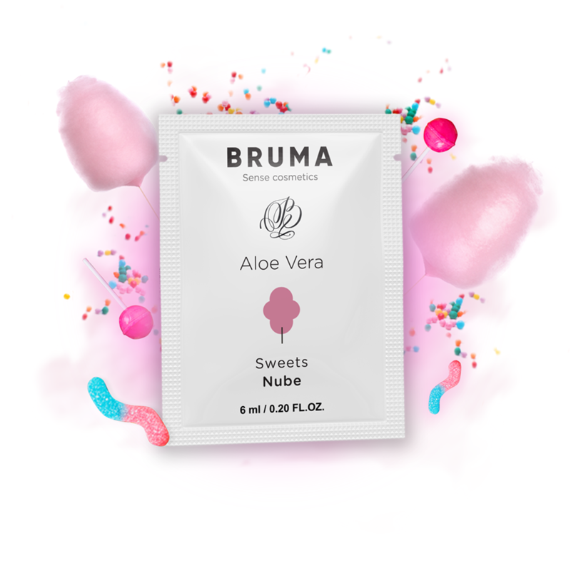 BRUMA - ALOE VERA GLIDNINGSGEL MED SØDSMAG 6 ML