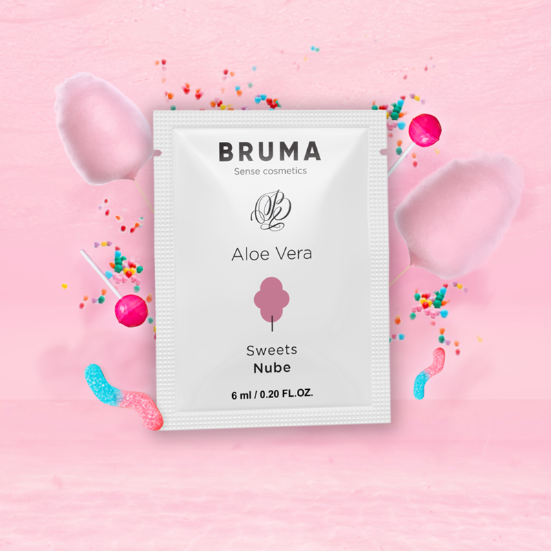 BRUMA - ALOE VERA GLIDNINGSGEL MED SØDSMAG 6 ML