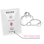 BRUMA - ALOE VERA GLIDNINGSGEL MED SØDSMAG 6 ML