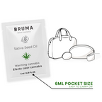 BRUMA - SATIVA FRØOLIE GLIDENDE GEL VARMENDE CANNABISSMAG 6 ML