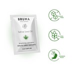 BRUMA - SATIVA FRØOLIE GLIDENDE GEL VARMENDE CANNABISSMAG 6 ML