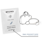 BRUMA - ALOE VERA GLIDNINGSGEL NATURLIG KOMFORT 6 ML
