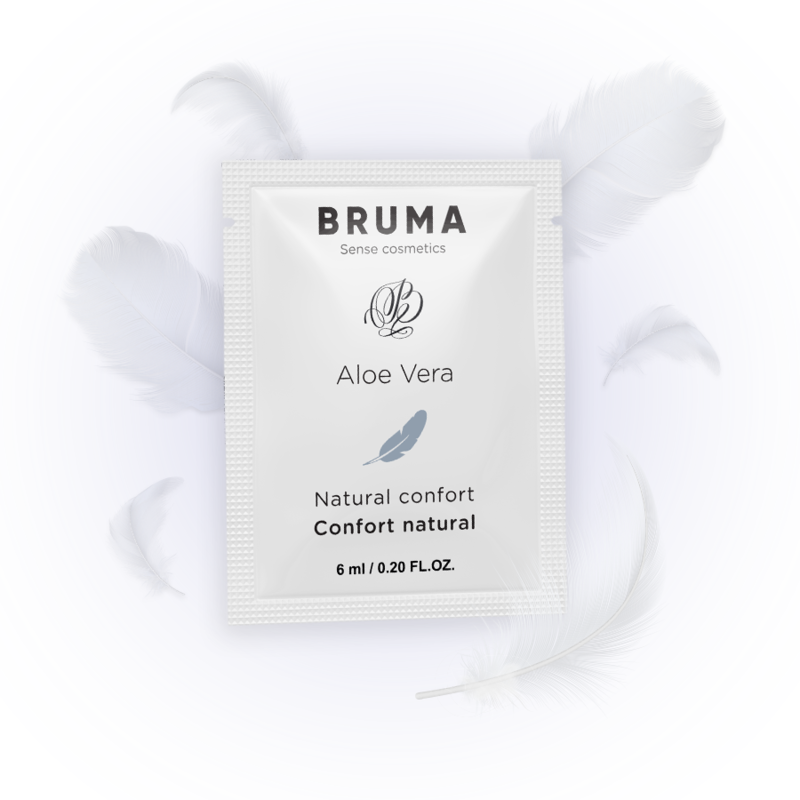 BRUMA - ALOE VERA GLIDNINGSGEL NATURLIG KOMFORT 6 ML
