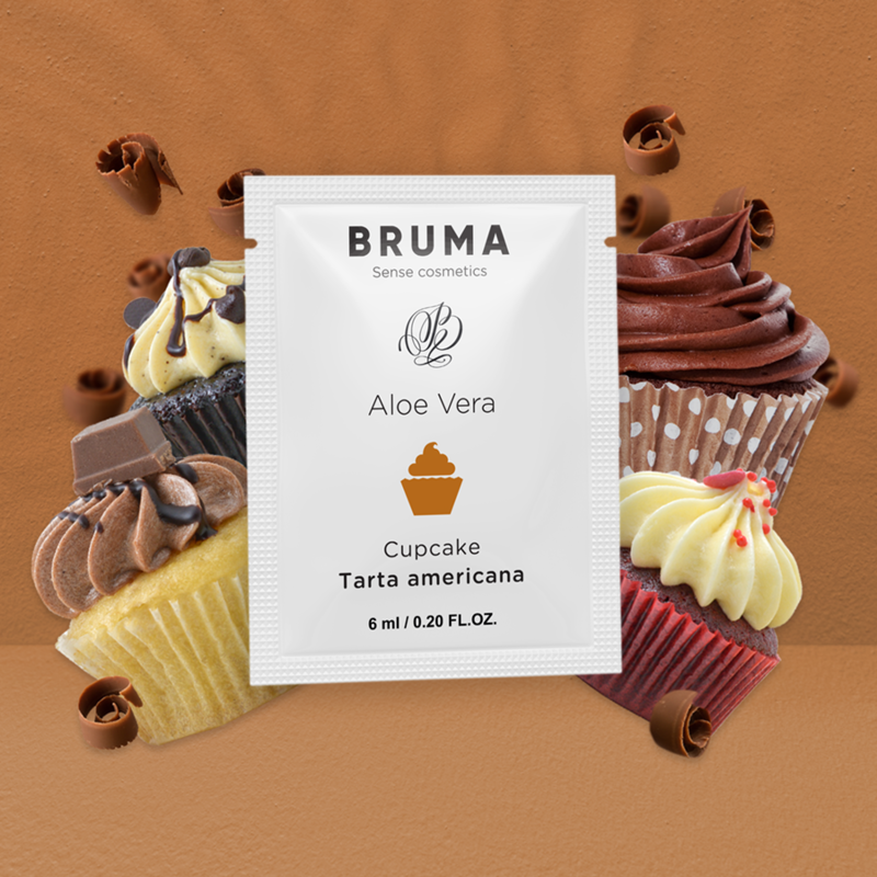 BRUMA - ALOE VERA GLIDENDE GEL CUPCAKE SMAG 6 ML