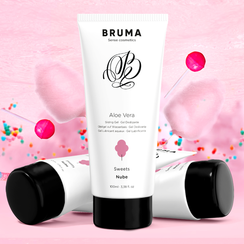 BRUMA - ALOE VERA GLIDNINGSGEL MED SØDSMAG 100 ML