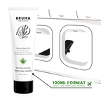 BRUMA - SATIVA FRØOLIE GLIDENDE GEL VARMENDE CANNABISSMAG 100 ML